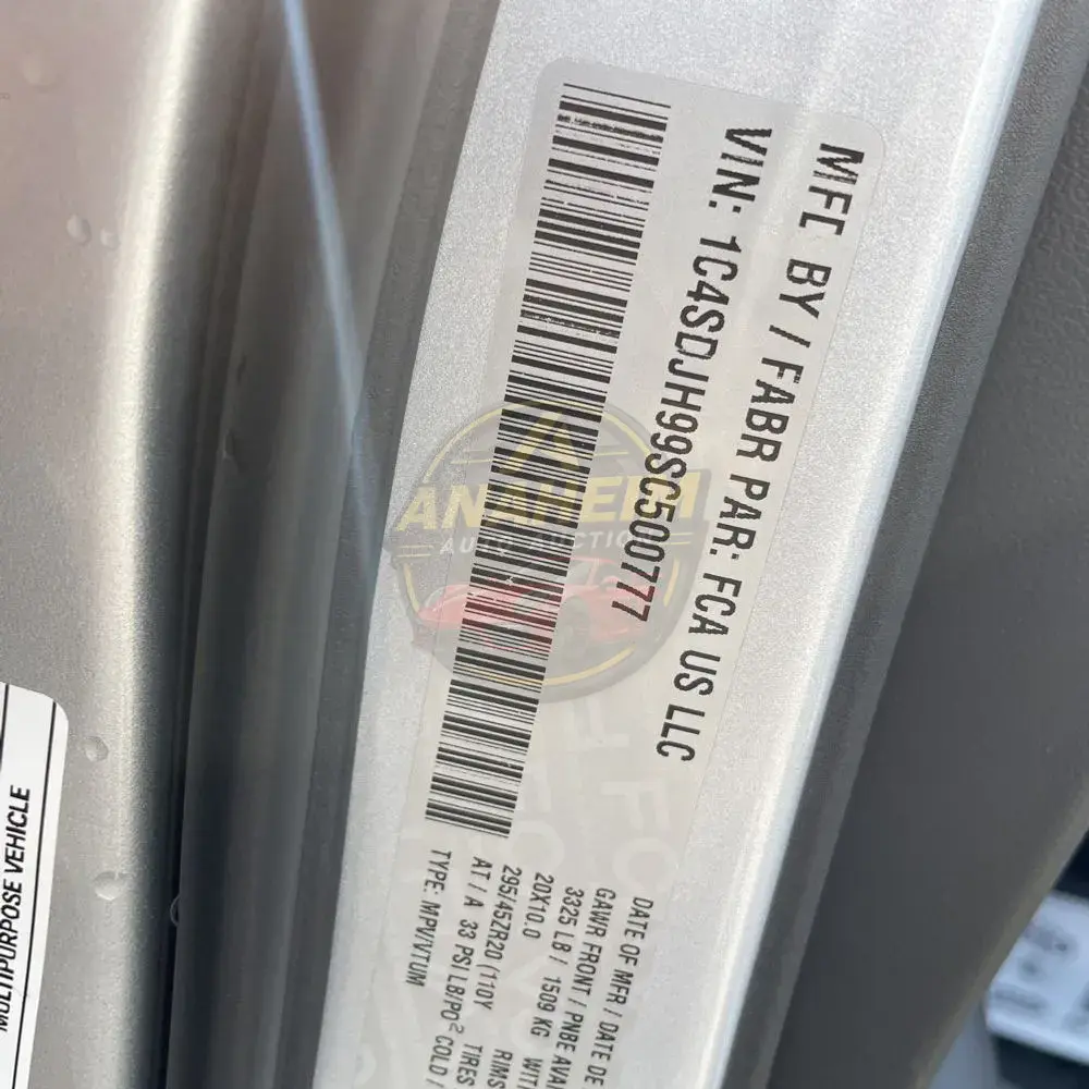 2025 Dodge Durango SRT Hellcat Silver Bullet