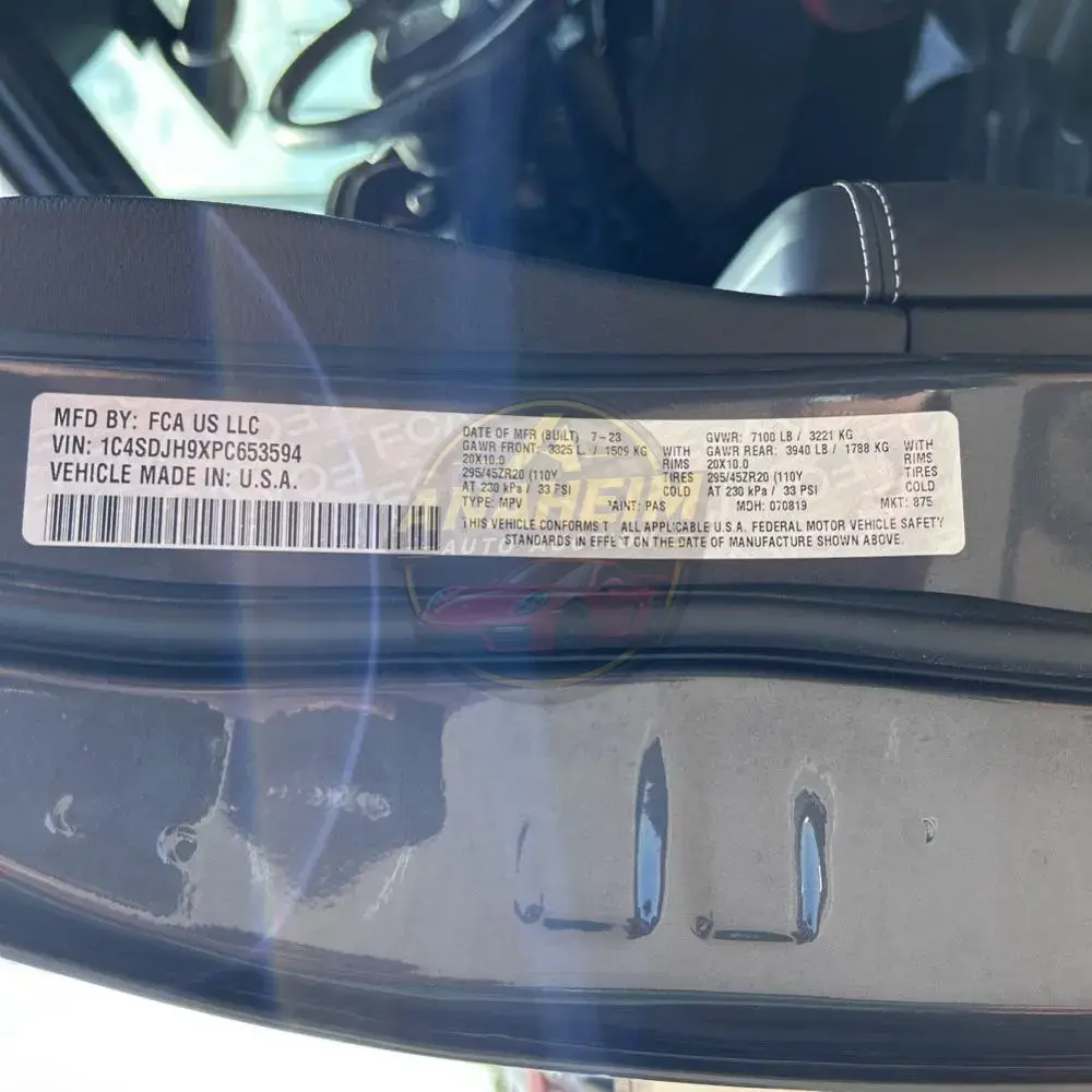 2023 Dodge Durango SRT Hellcat Premium