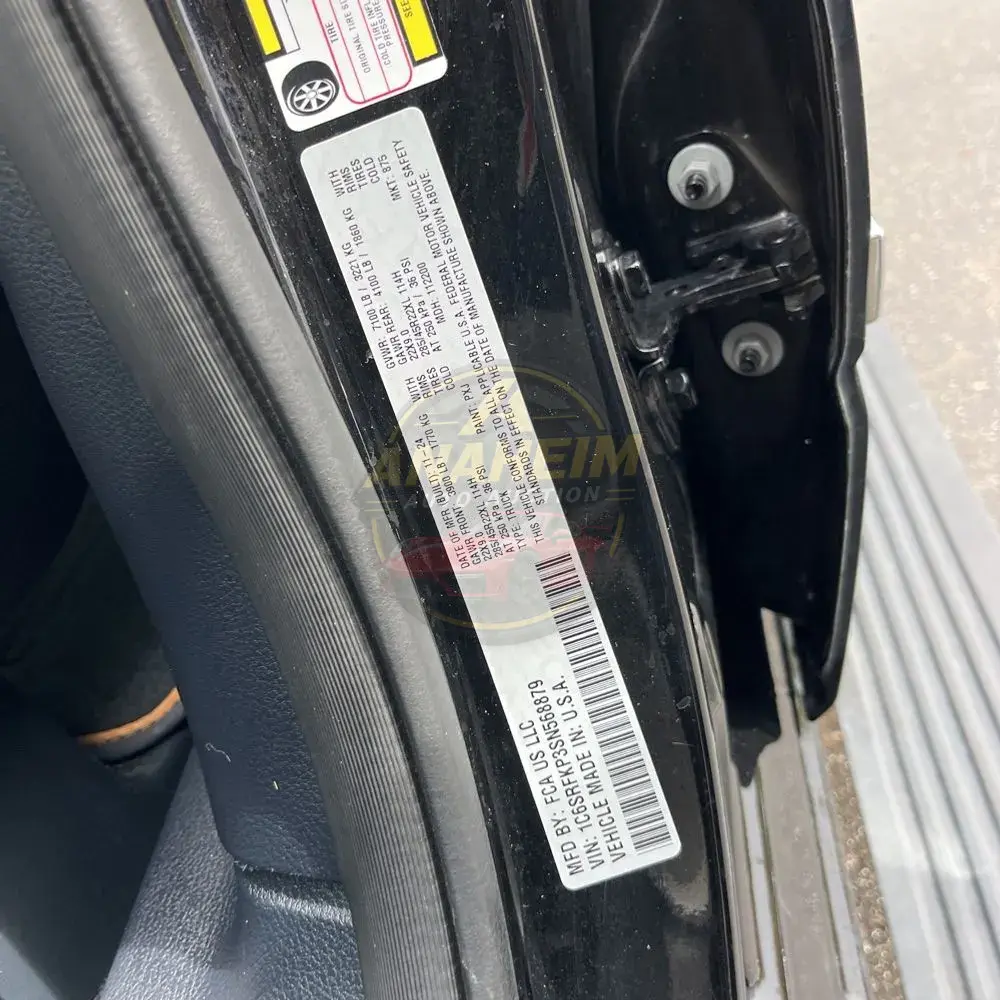 2025 Ram 1500 Tungsten