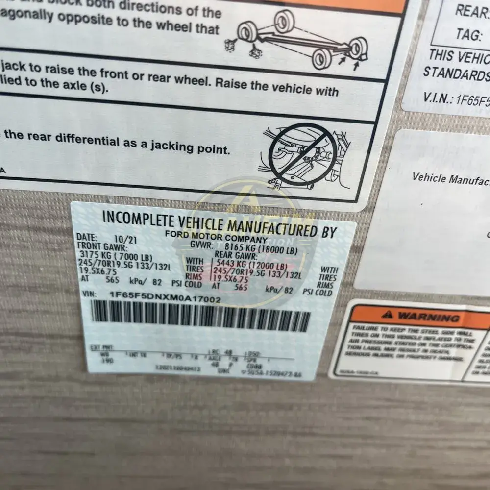 2021 Ford Thor Freedom Traveler A29 Class A