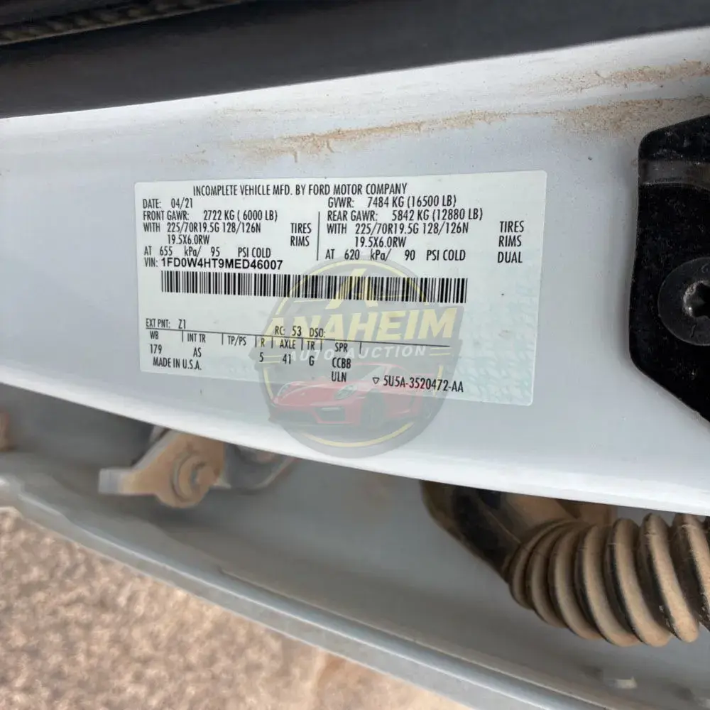2021 Ford F-450 Chassis XL