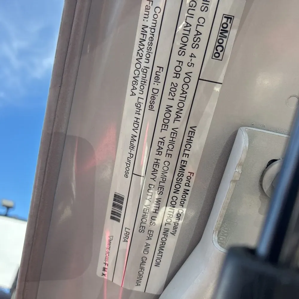 2022 Ford Commercial CA60-84 SUPER CAB  4X4 6.7L