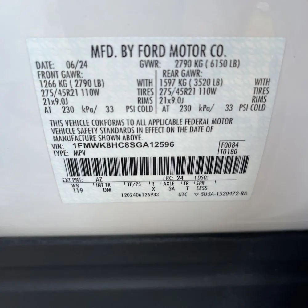 2025 Ford Explorer Platinum
