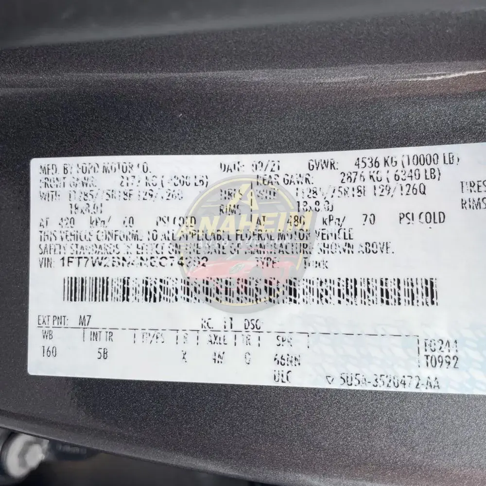 2022 Ford F250SD Lariat