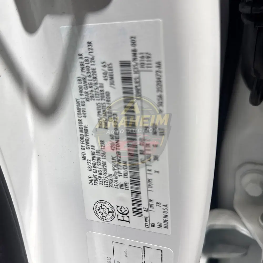 2022 Ford F250 S/D Platinum