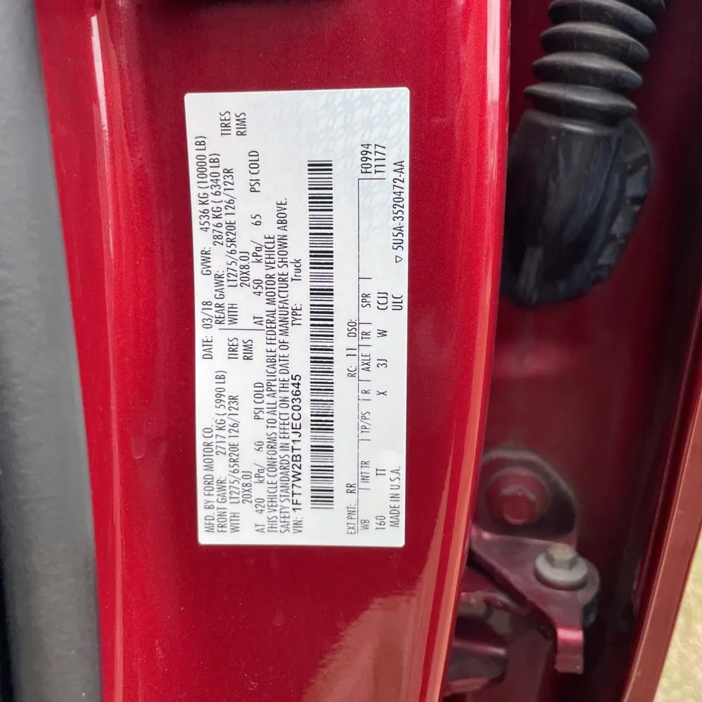 2018 Ford F-250 Super Duty Limited