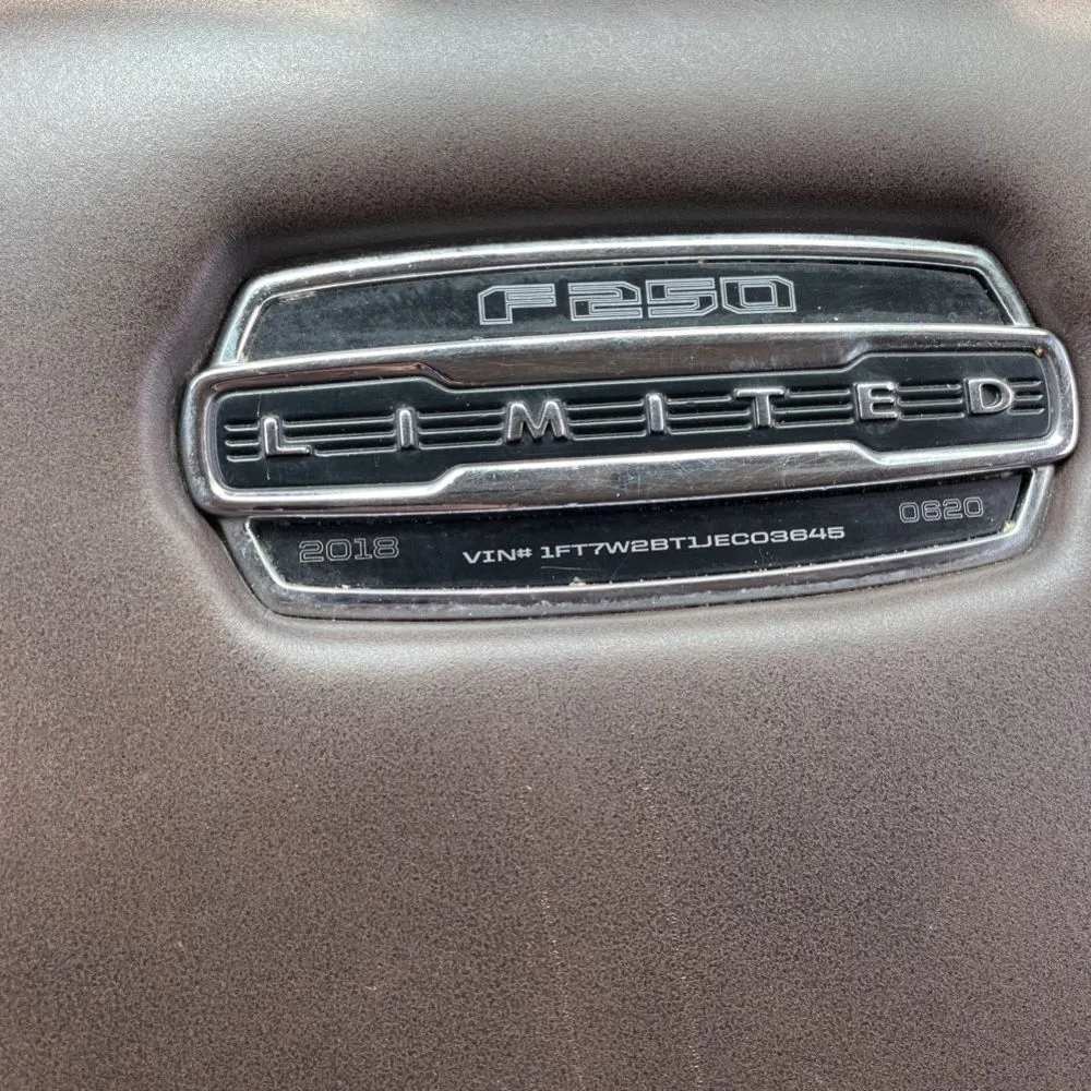 2018 Ford F-250 Super Duty Limited
