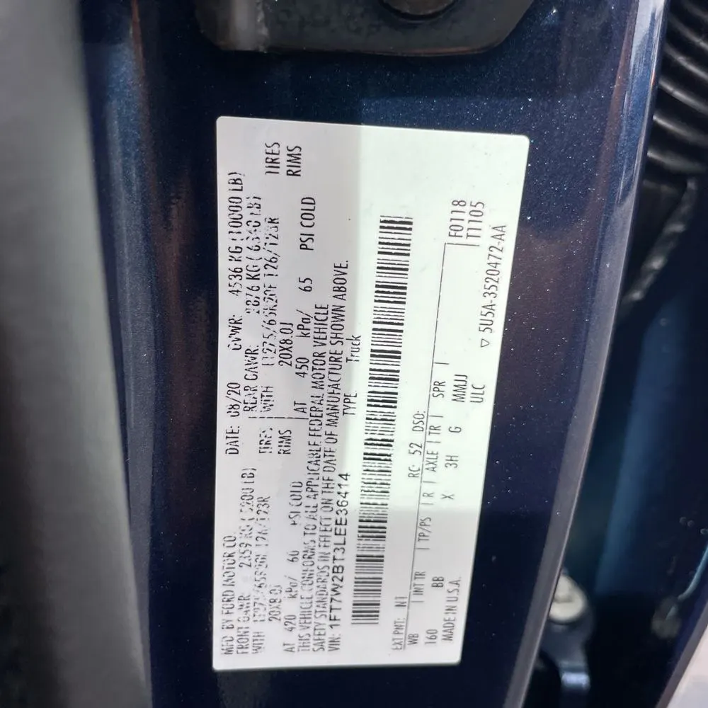2020 Ford F-250 Super Duty Platinum