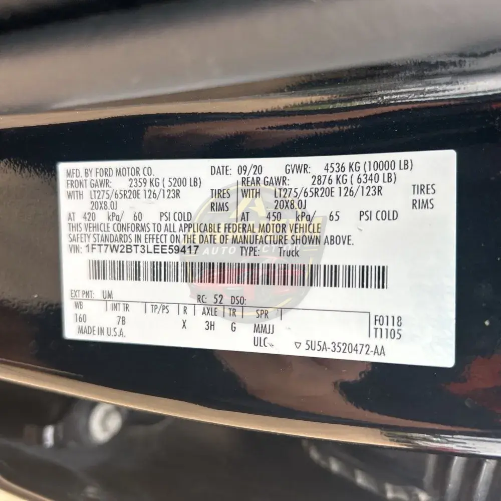 2020 Ford F-250 Super Duty Platinum