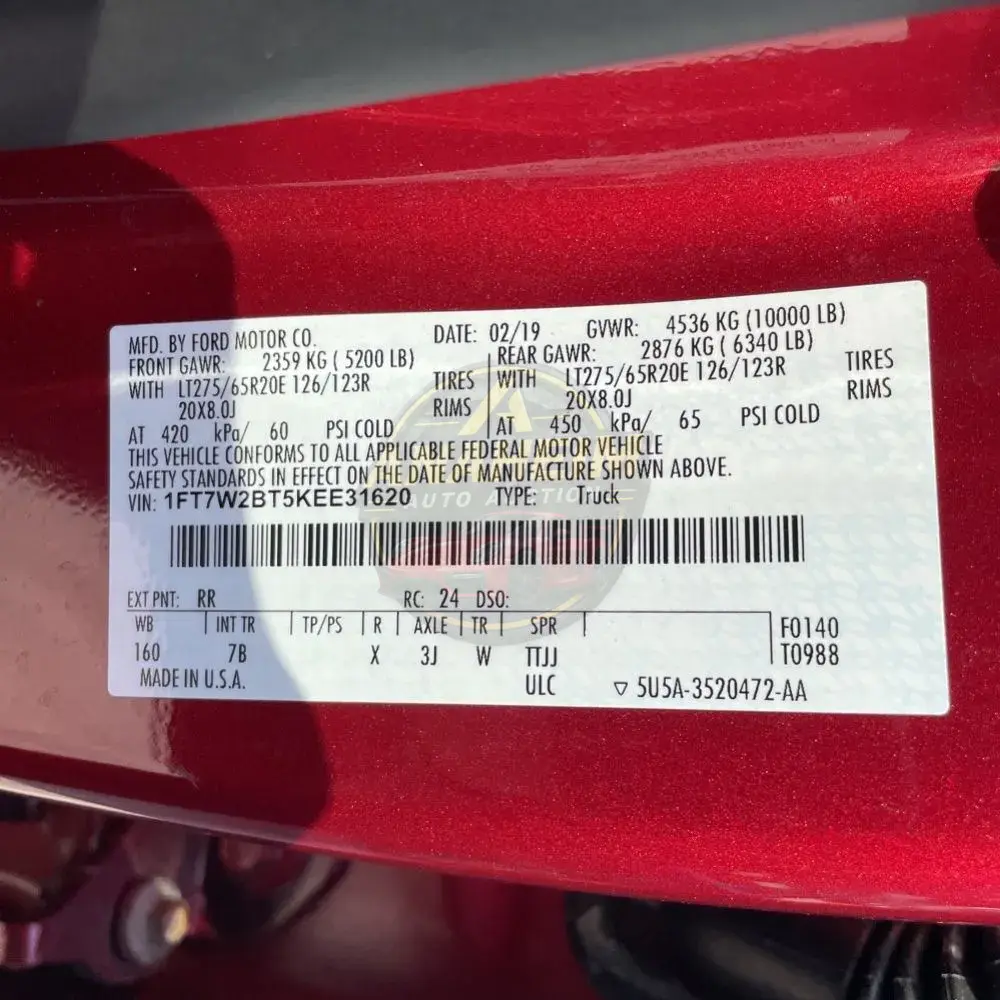 2019 Ford F-250 Super Duty Platinum