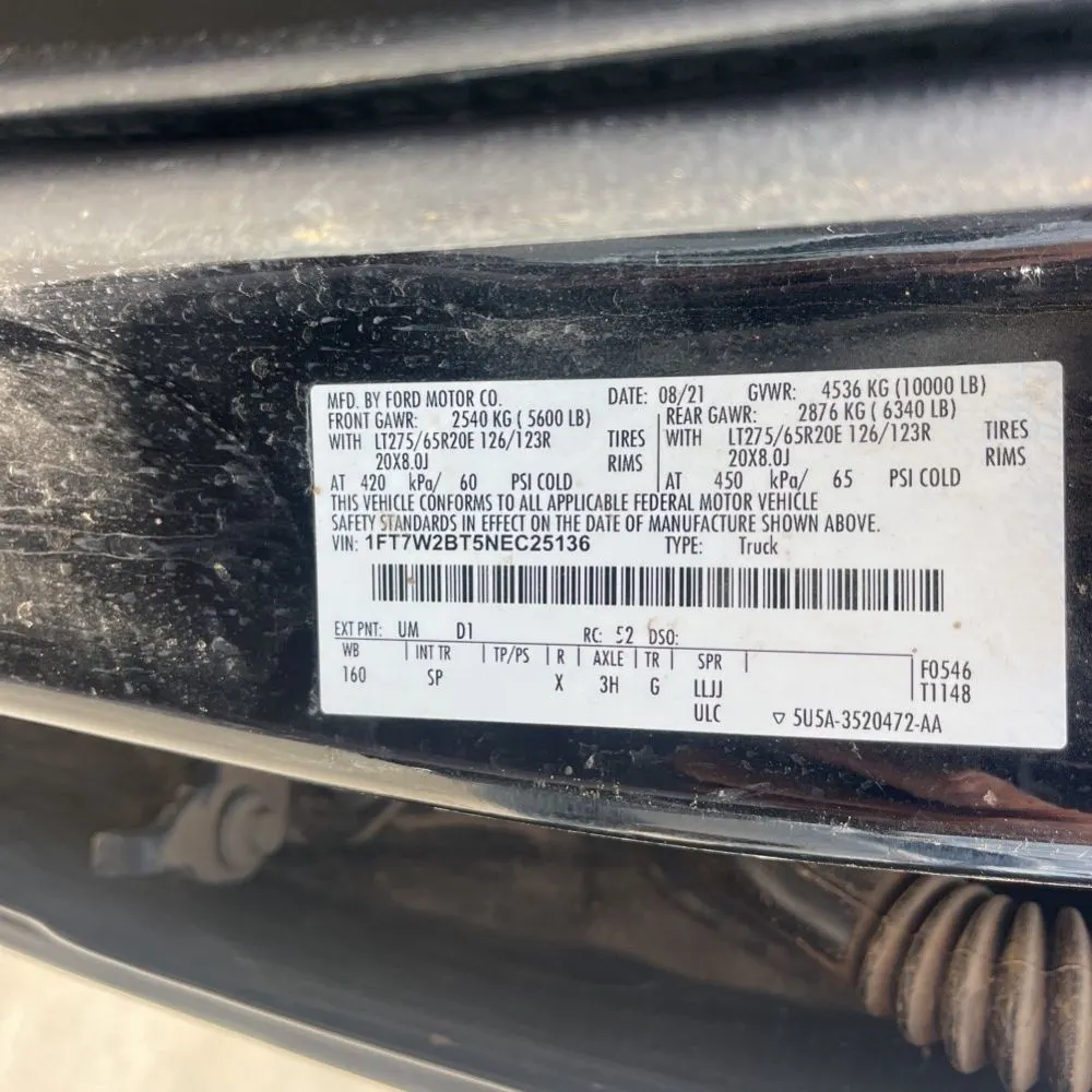 2022 Ford F250SD King Ranch