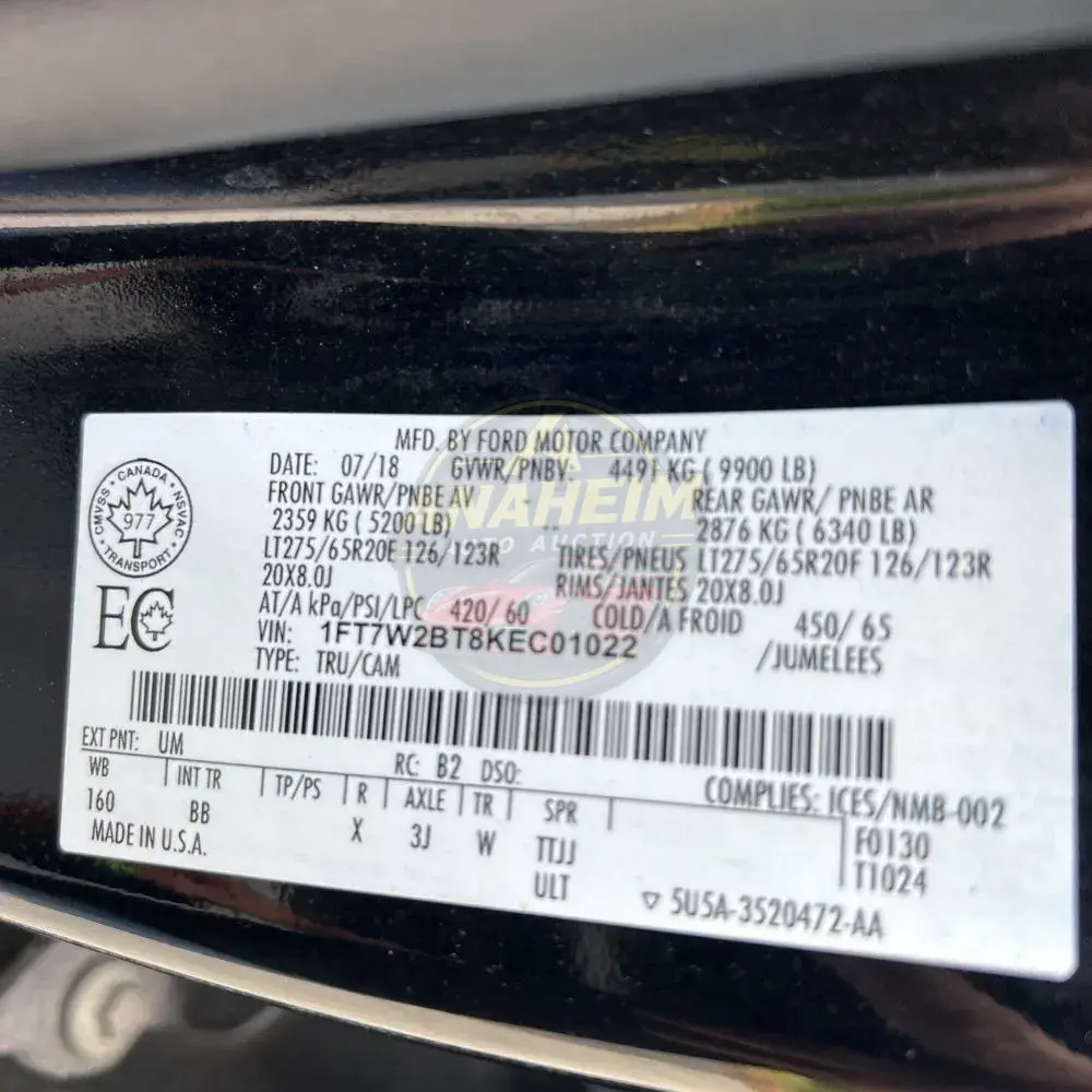 2019 Ford F-250 Platinum
