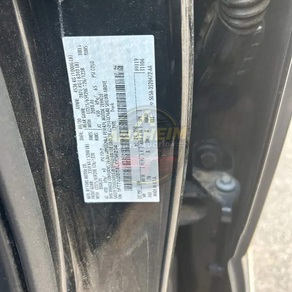 2020 Ford F-250 Super Duty Platinum
