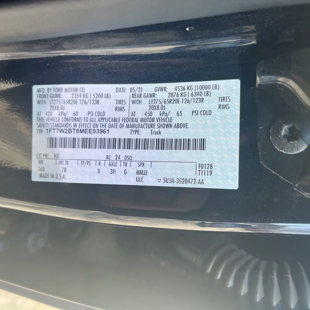 2021 Ford F-250 Super Duty Platinum