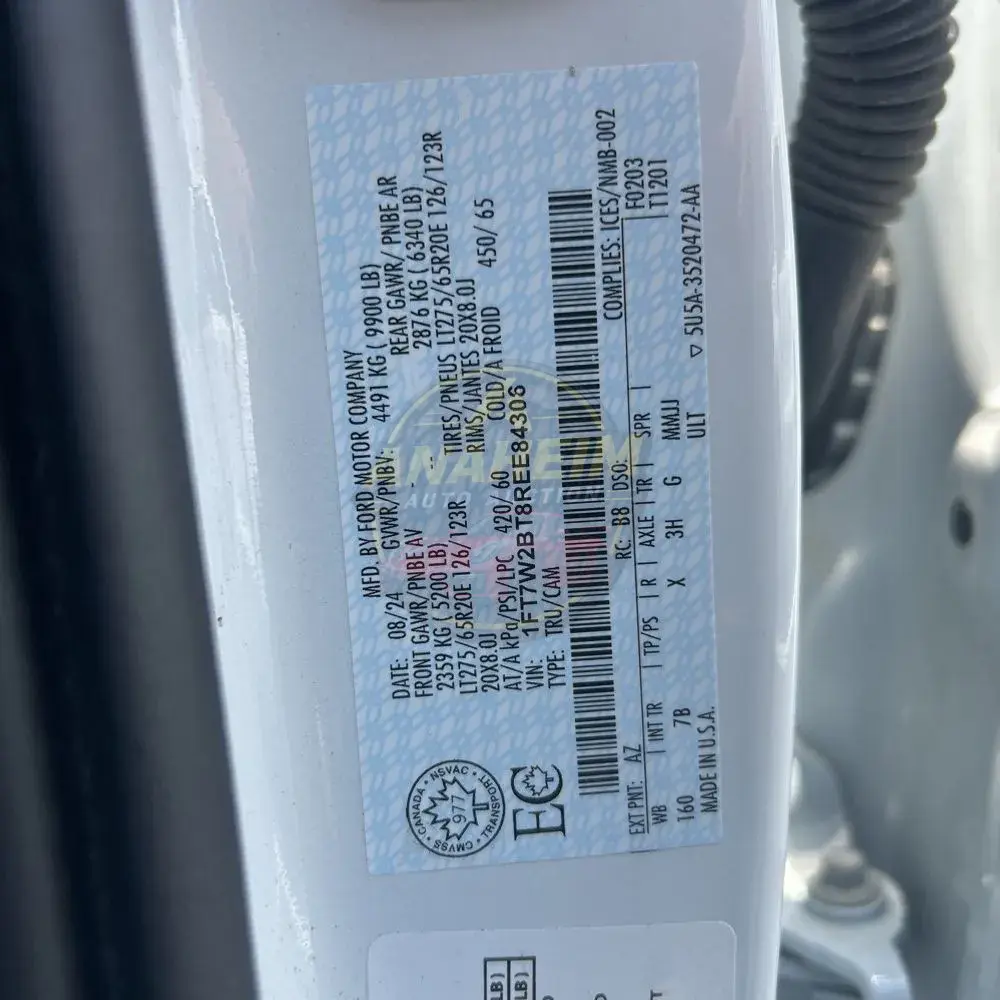 2024 Ford F250 S/D Platinum