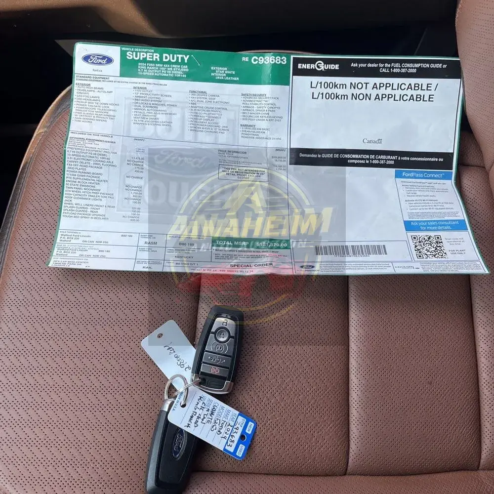2024 Ford F250 S/D King Ranch
