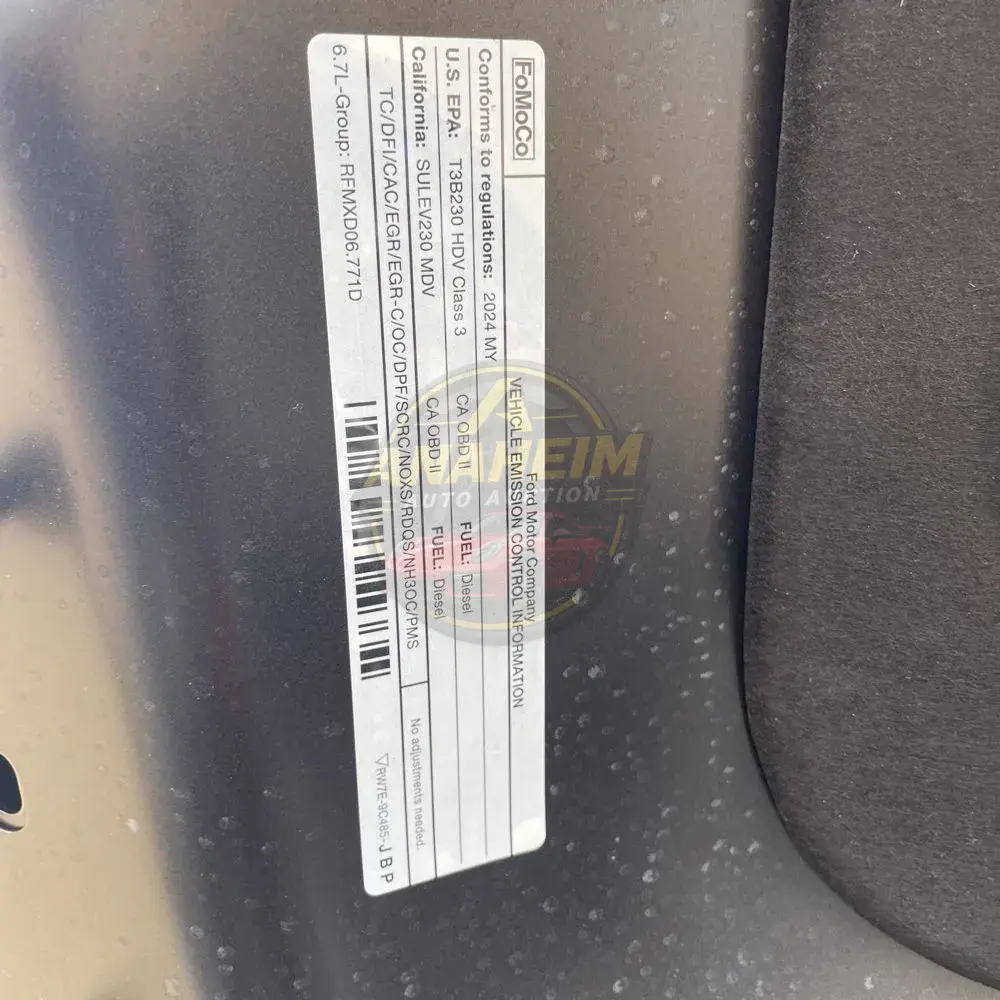 2024 Ford F250 S/D Platinum