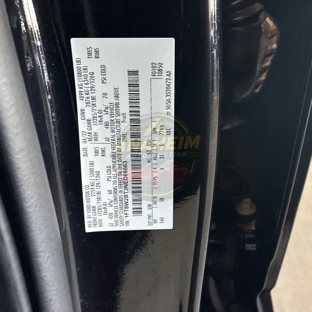 2022 Ford F-250 Super Duty Lariat