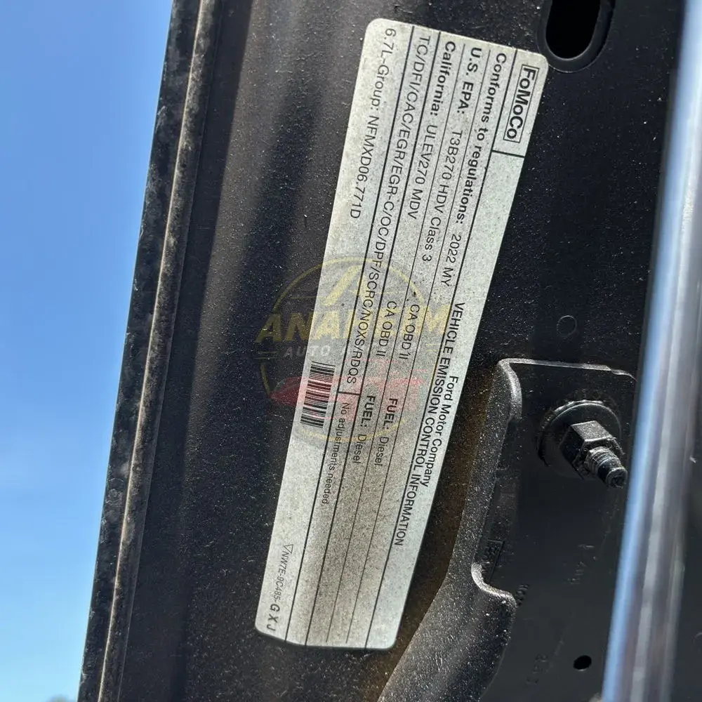 2022 Ford F250 S/D Platinum