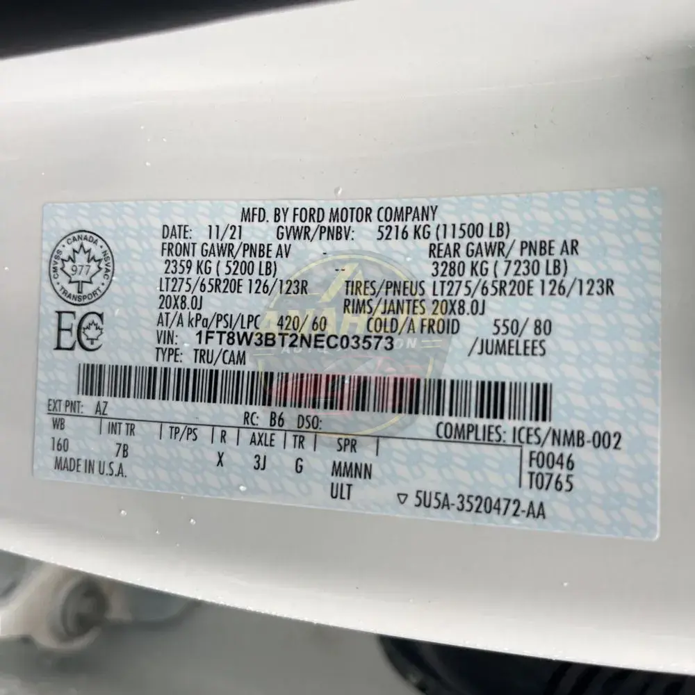 2022 Ford F350 S/D Platinum