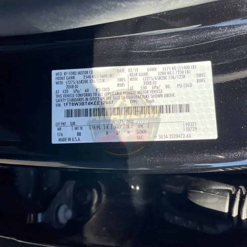 2019 Ford F-350 Super Duty Platinum