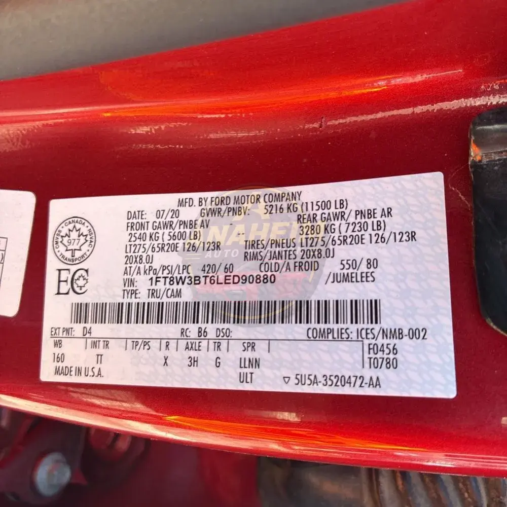 2020 Ford F350 S/D Limited