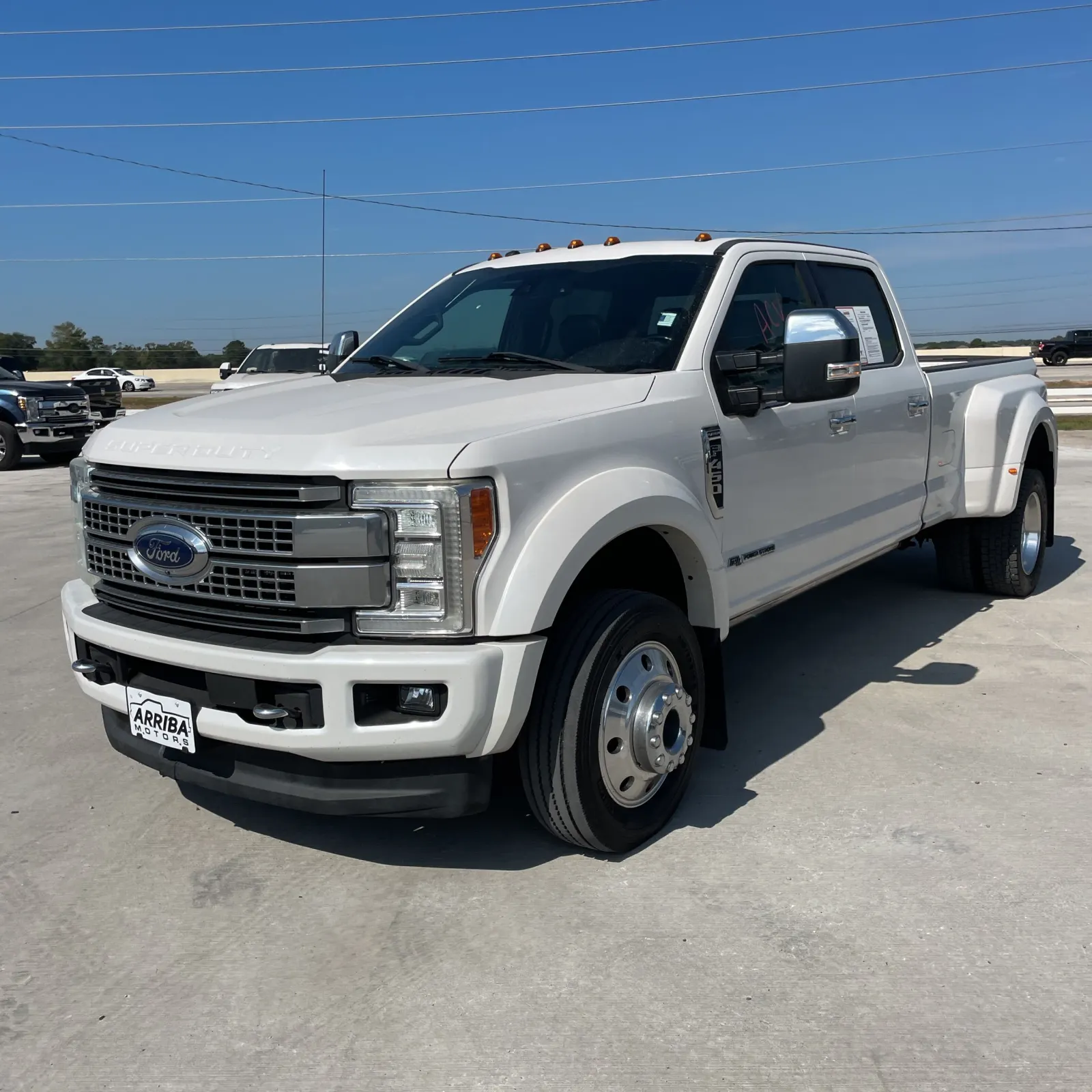 2018 Ford F-450 Super Duty Platinum