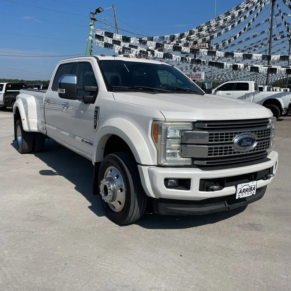 2018 Ford F-450 Super Duty Platinum