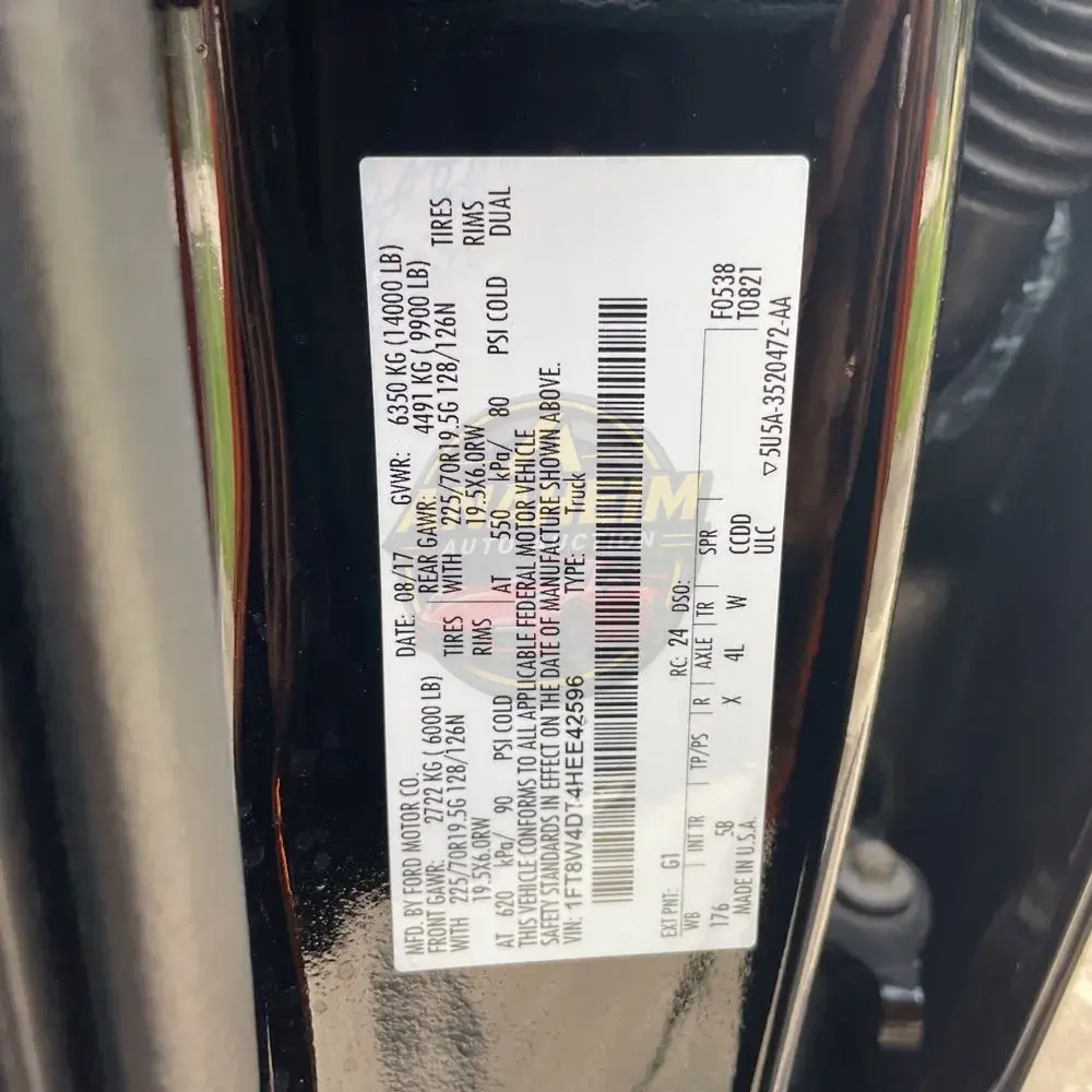 2017 Ford F-450 Super Duty Lariat