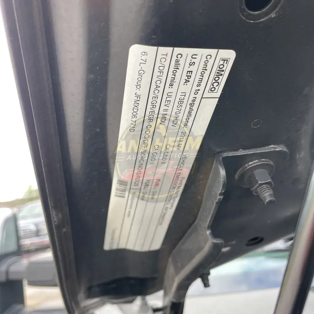 2018 Ford F-450 Super Duty Platinum