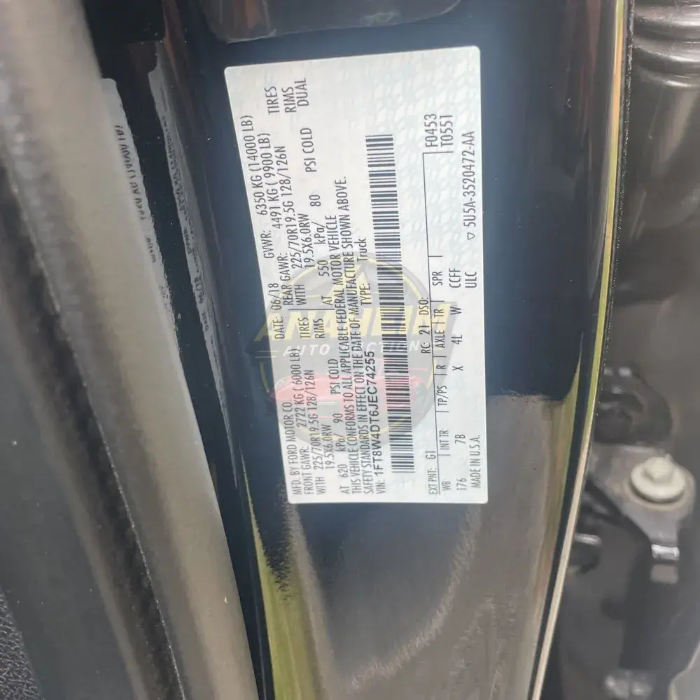 2018 Ford F-450 Super Duty Platinum