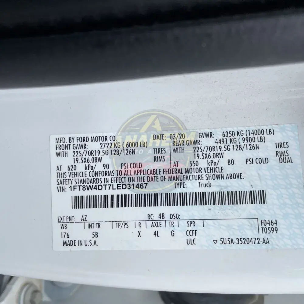 2020 Ford F-450 Super Duty Lariat