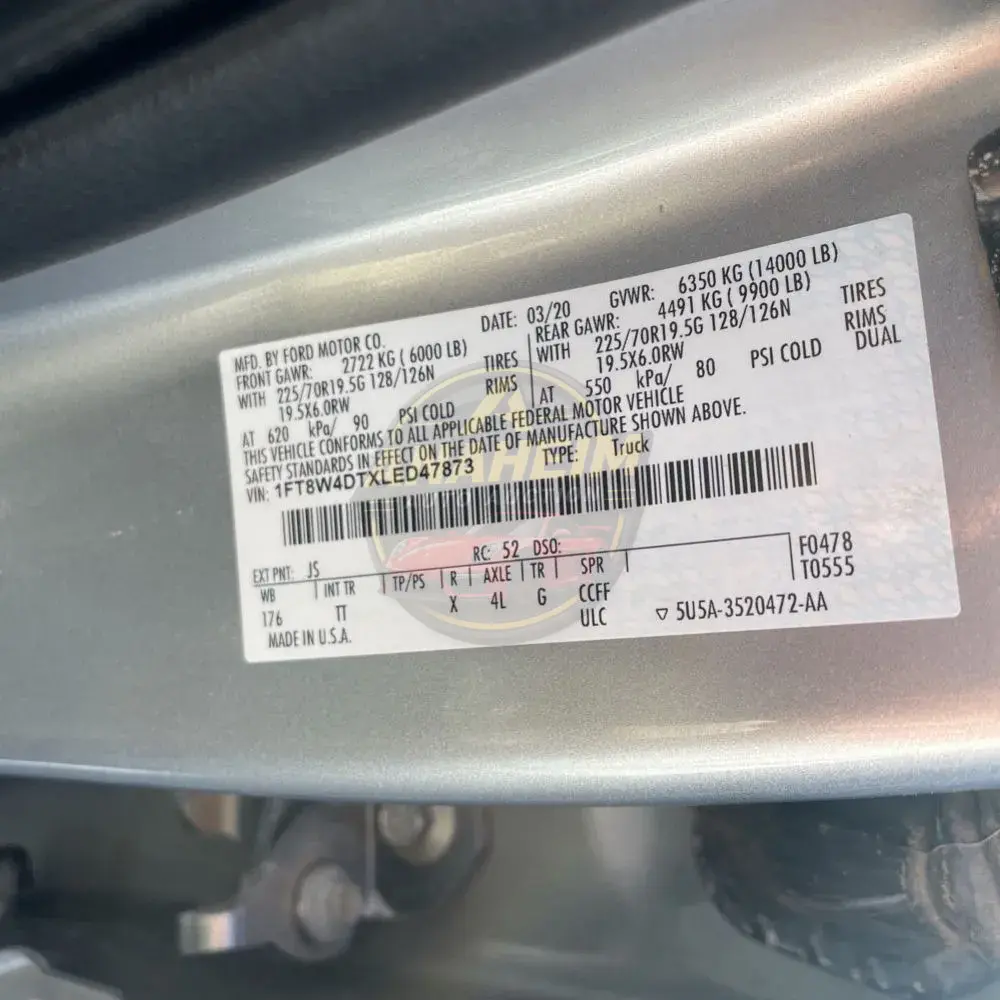 2020 Ford F-450 Super Duty Limited
