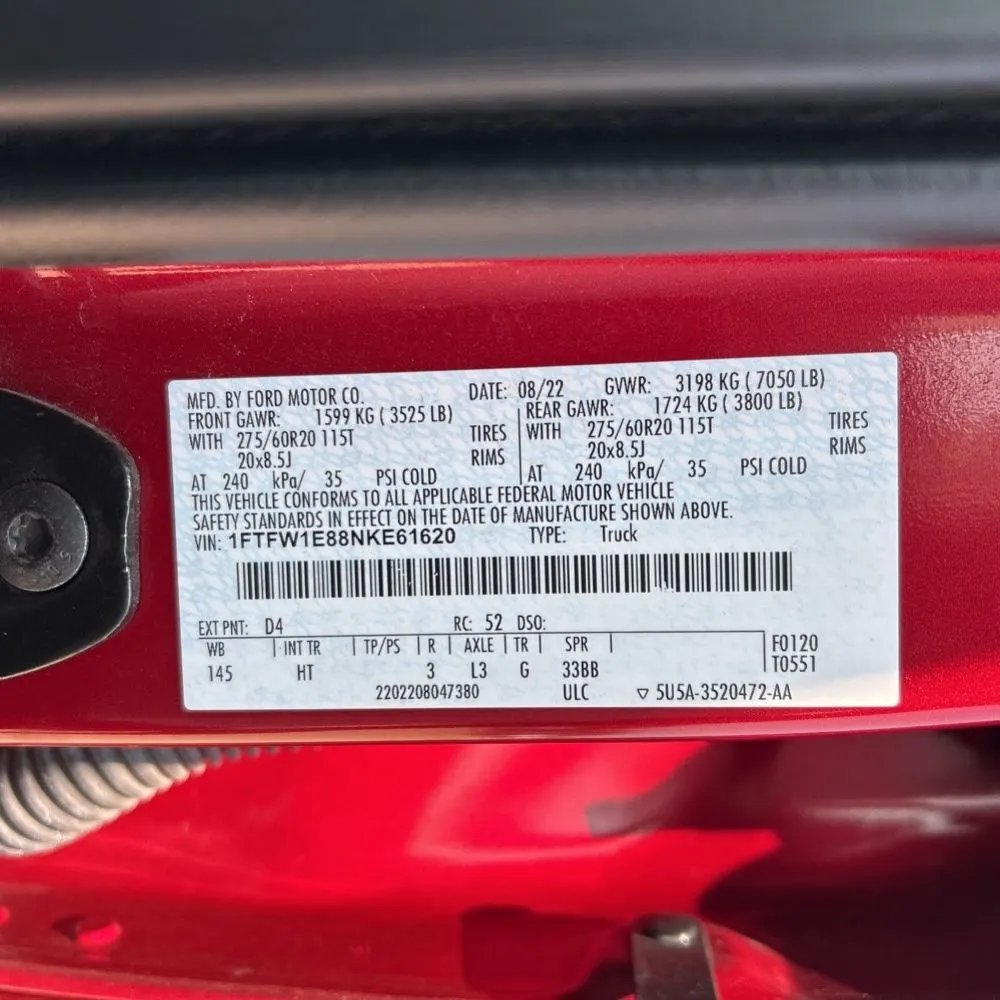 2022 Ford F-150 Lariat