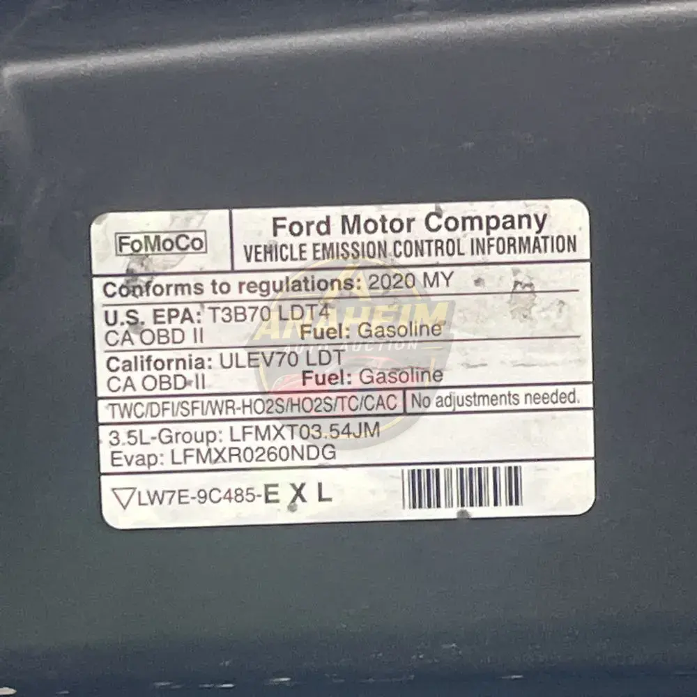 2020 Ford F-150 Raptor