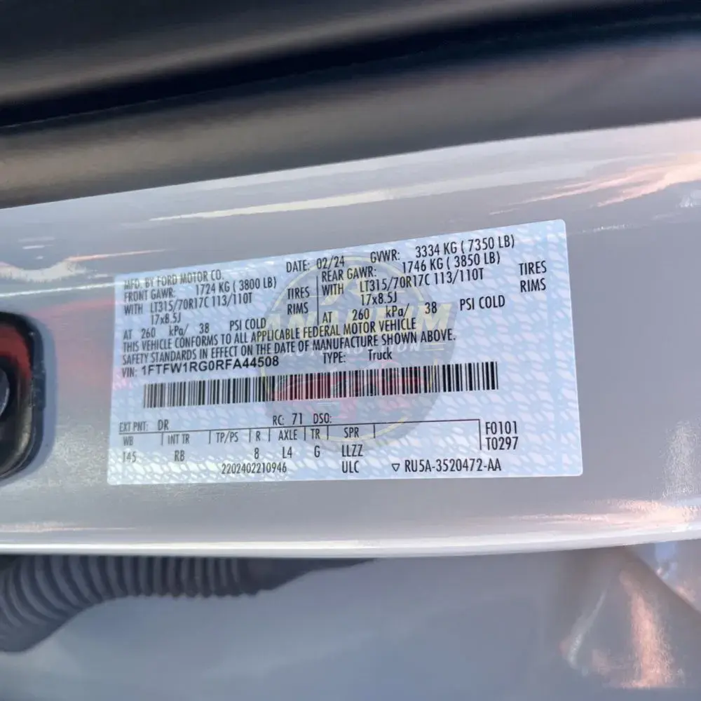 2024 Ford F-150 Raptor