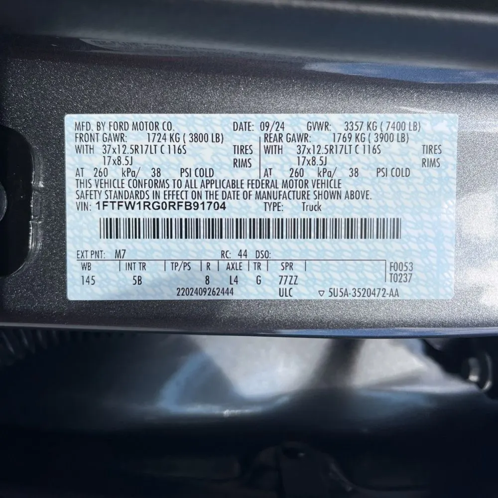 2024 Ford F-150 Raptor