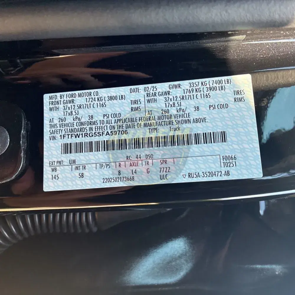 2025 Ford F-150 Raptor