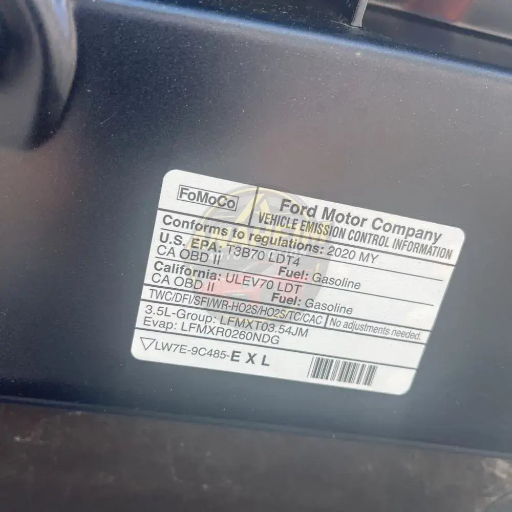 2020 Ford F150 Raptor