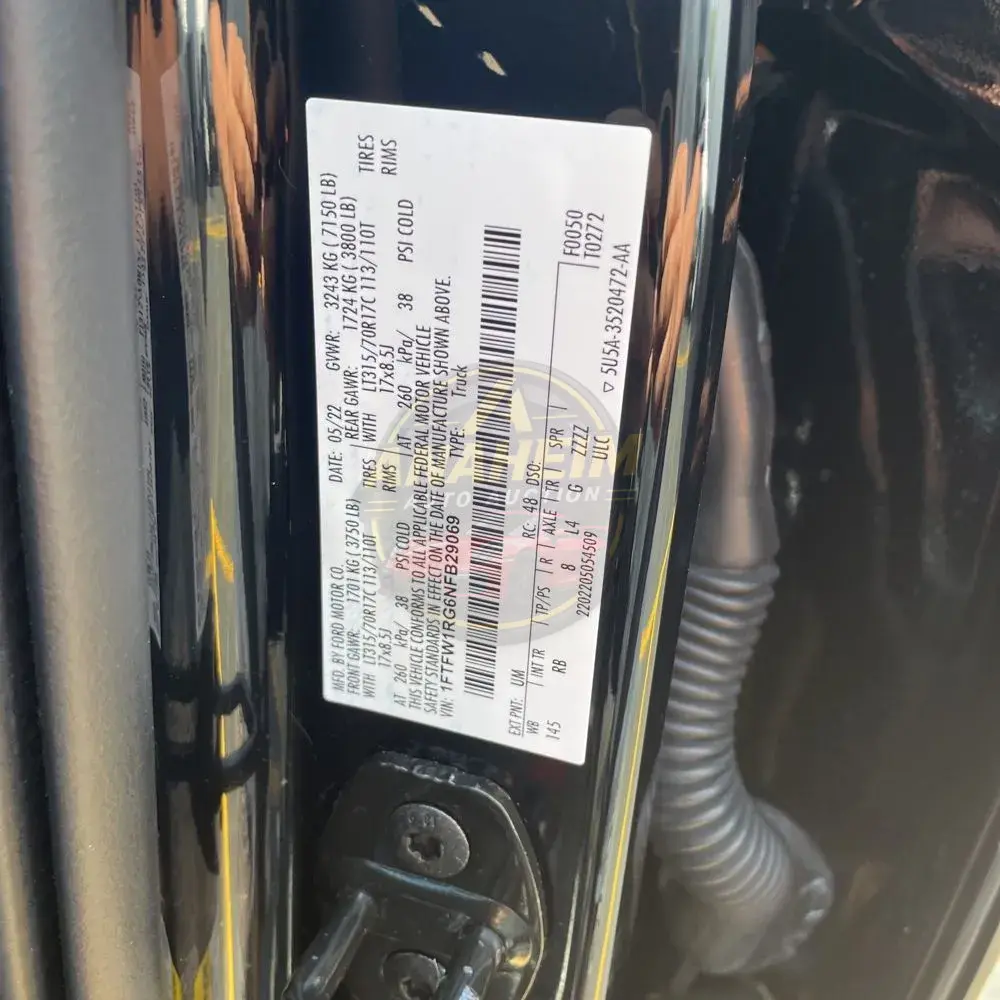 2022 Ford F-150 Raptor