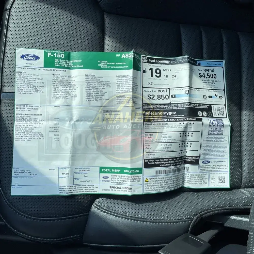 2024 Ford F-150 Platinum