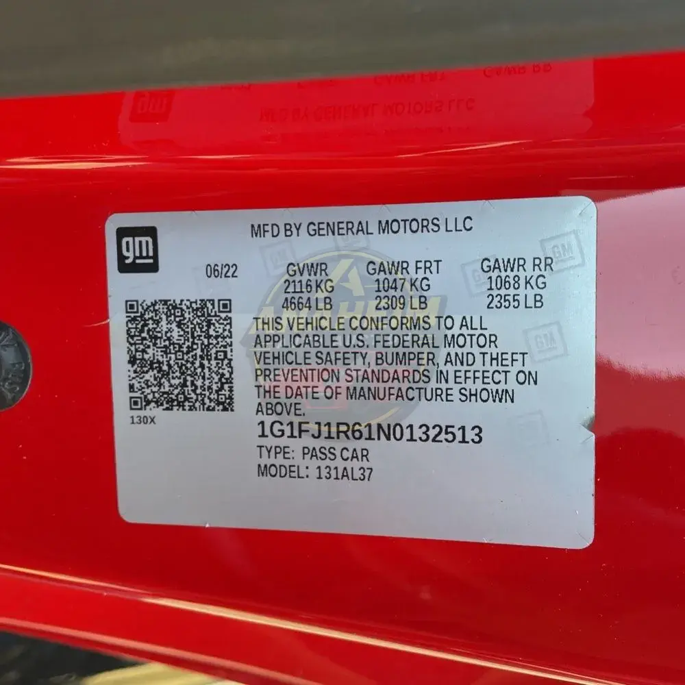 2022 Chevrolet Camaro ZL1