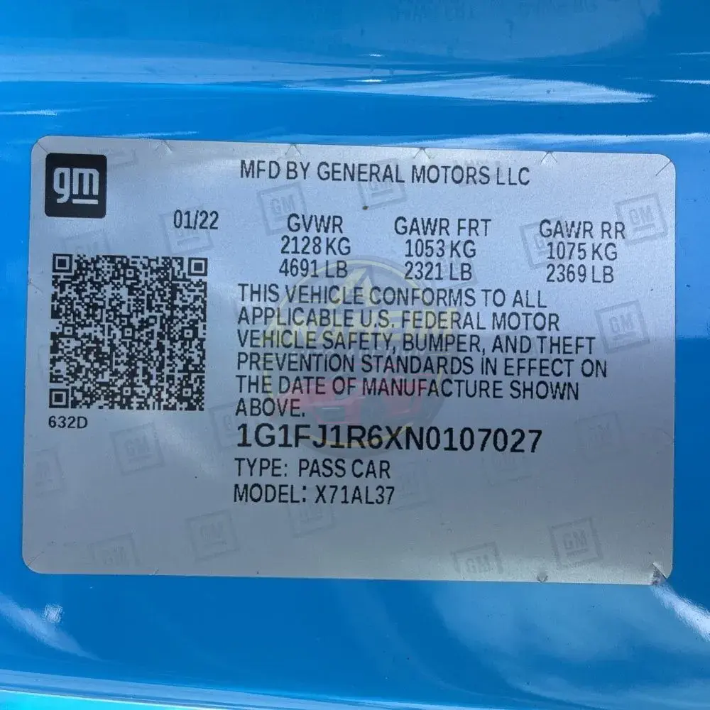 2022 Chevrolet Camaro ZL1