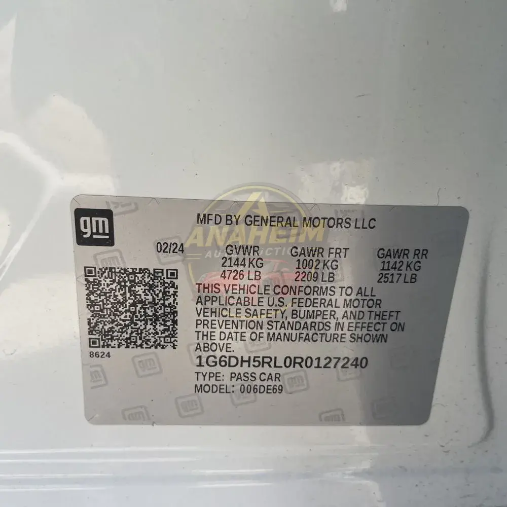 2024 Cadillac CT4-V Base