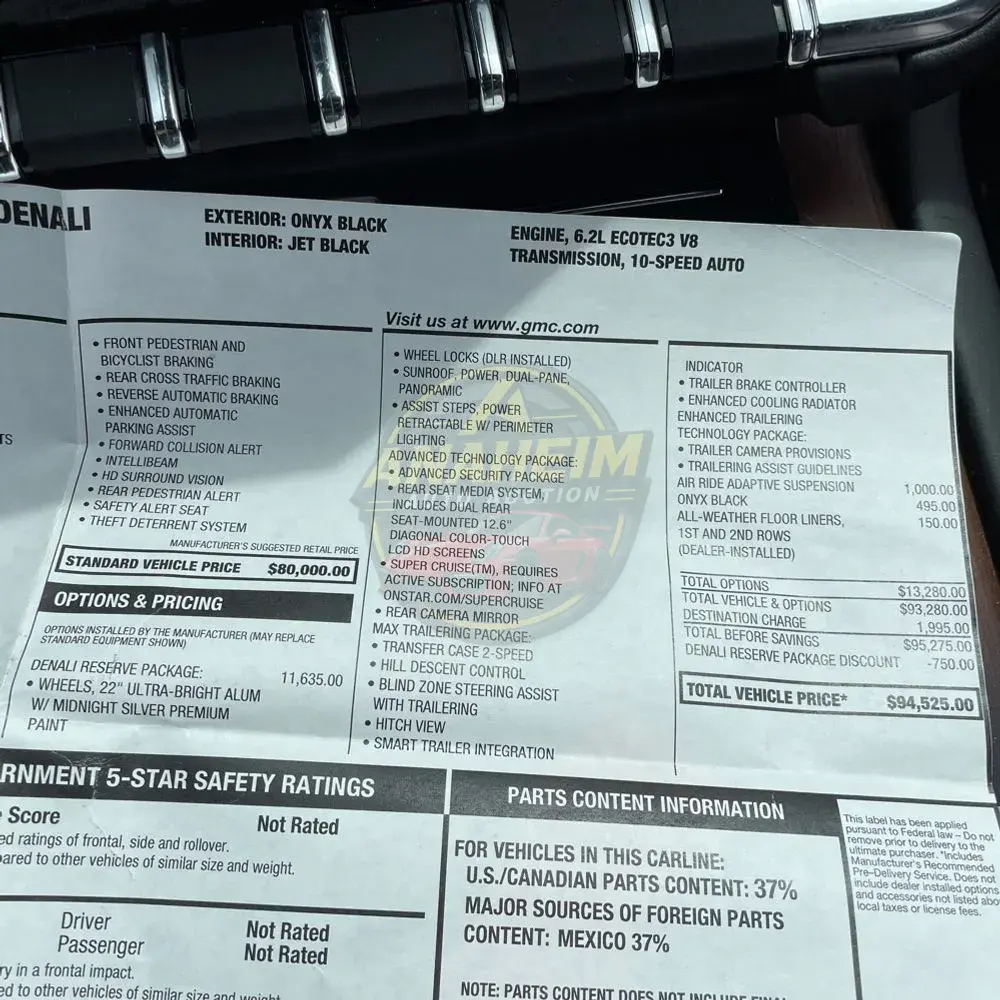 2025 GMC Yukon Denali