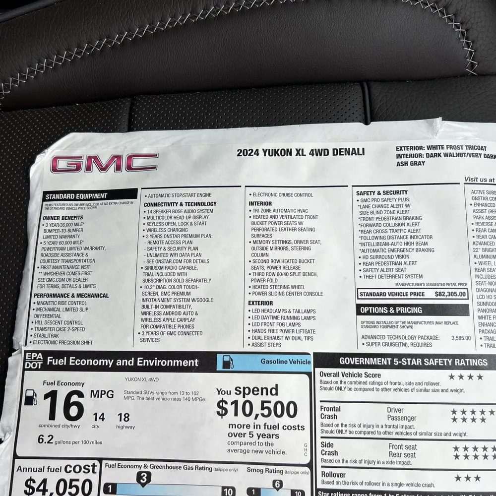2024 GMC Yukon XL Denali