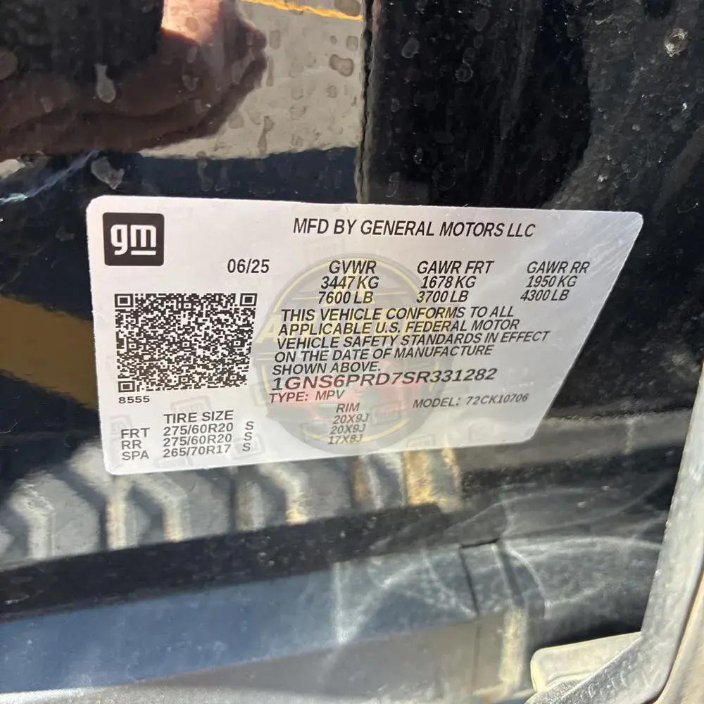 2025 Chevrolet Tahoe Z71