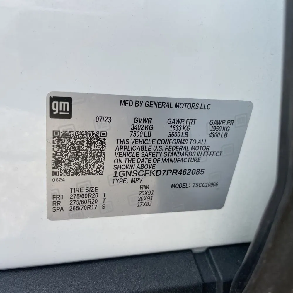 2023 Chevrolet Suburban Premier