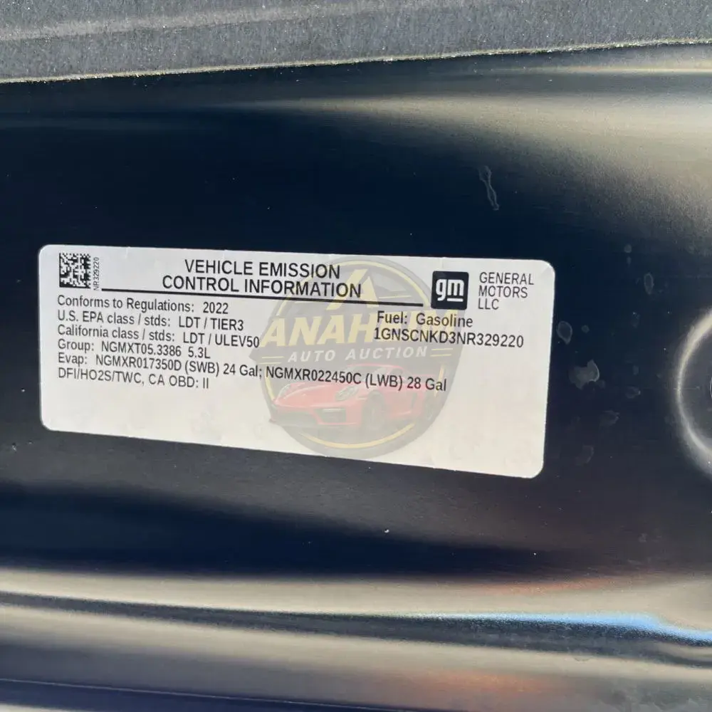 2022 Chevrolet Tahoe LT