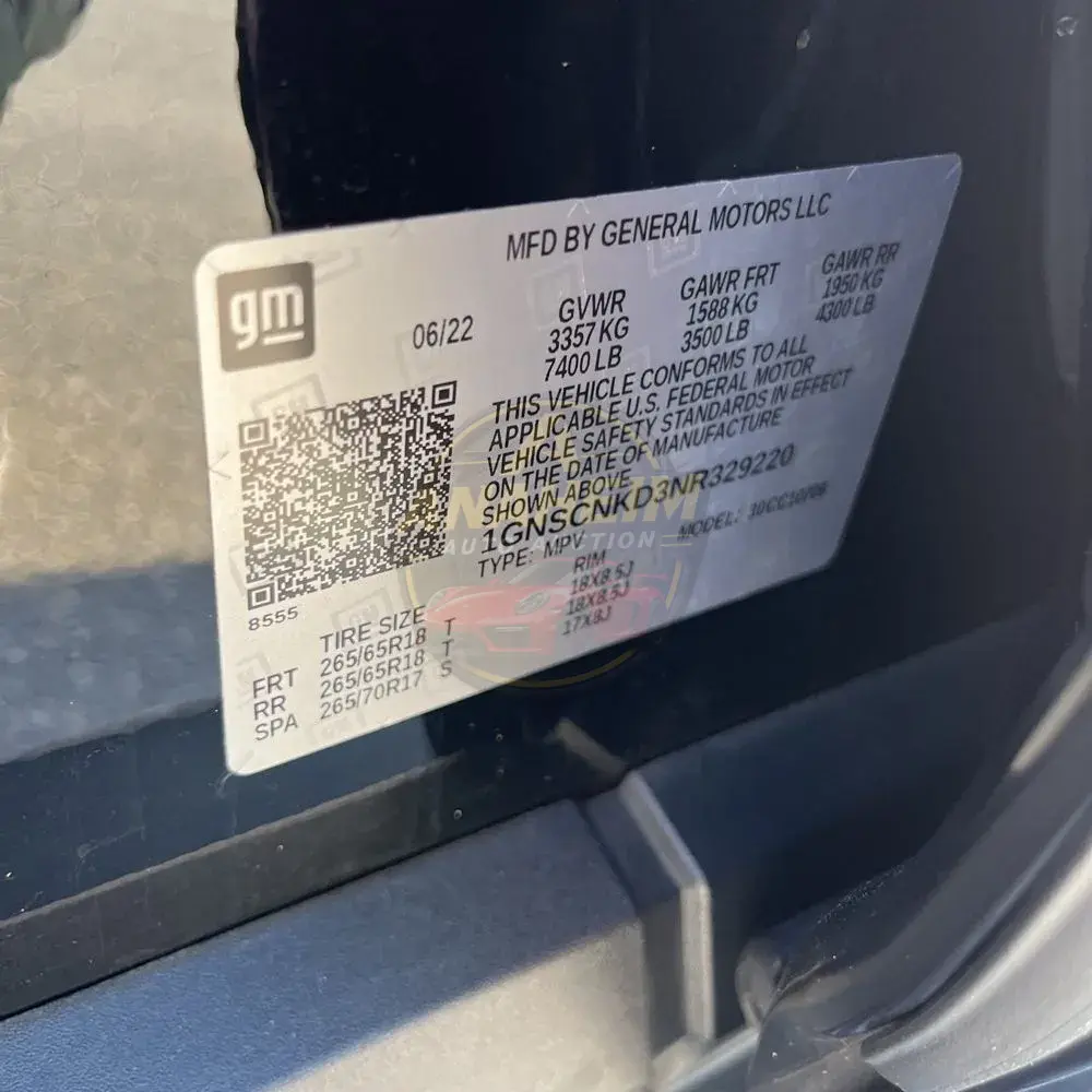 2022 Chevrolet Tahoe LT